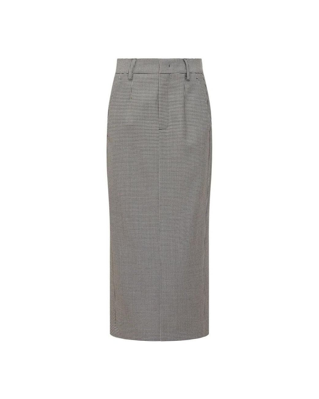Seafarer Gray Midi Skirts