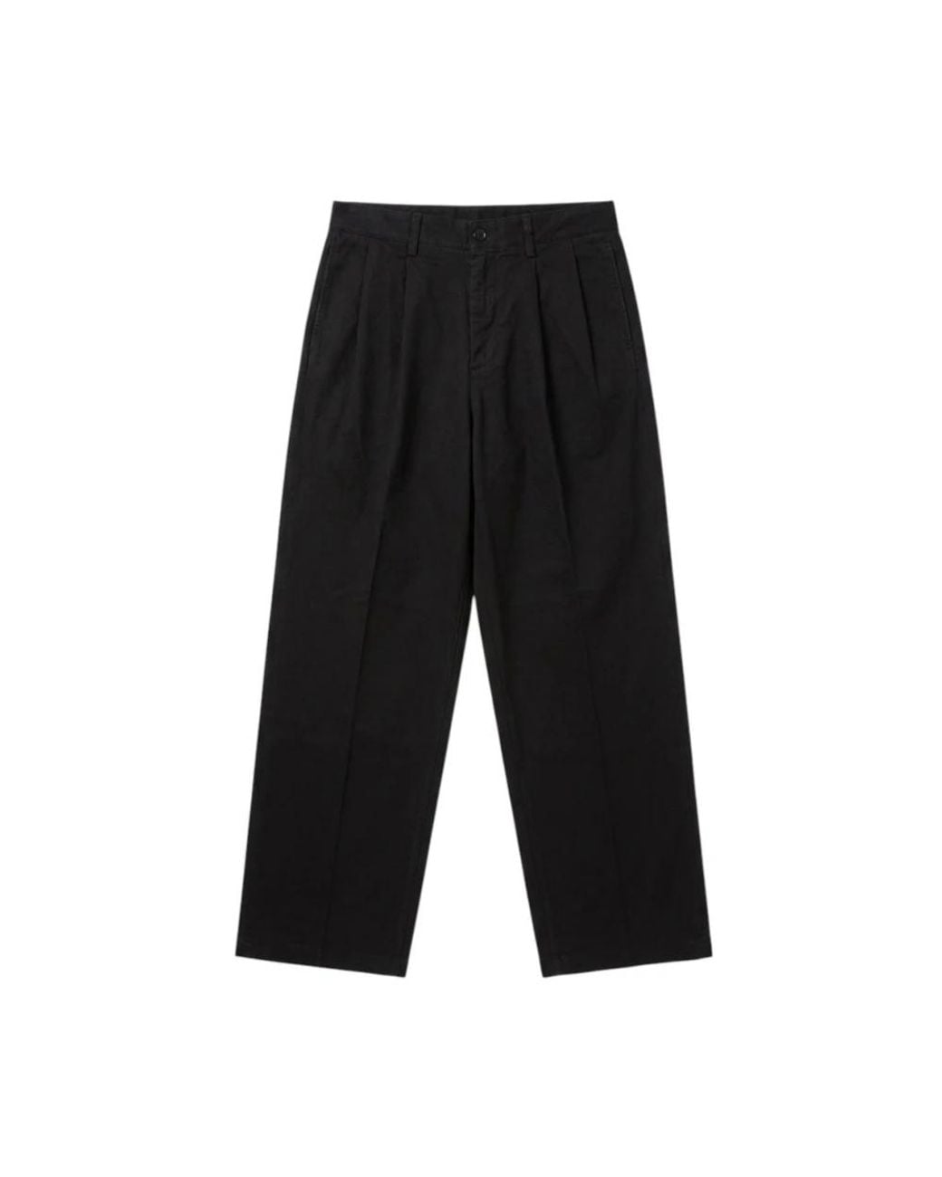 Department 5 Black Straight Trousers for men