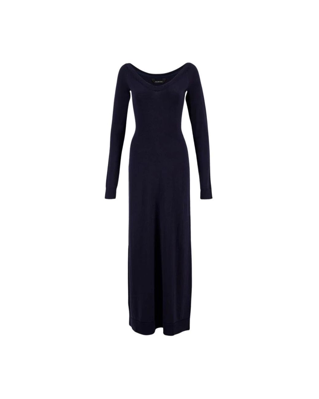Balenciaga Blue Maxi Dresses