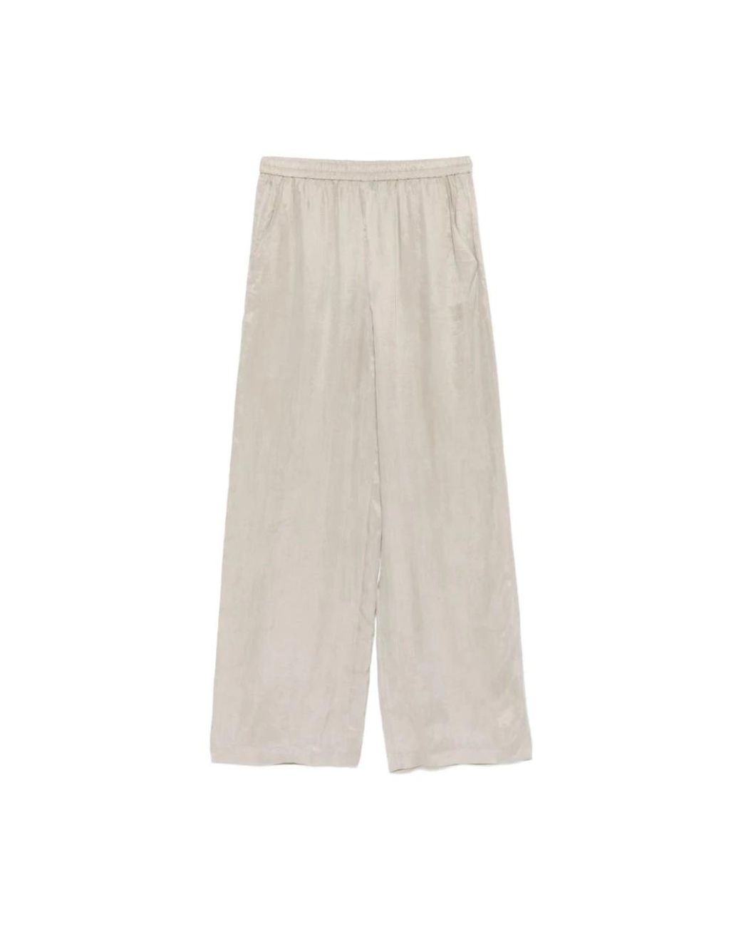 Emporio Armani Natural Wide Trousers