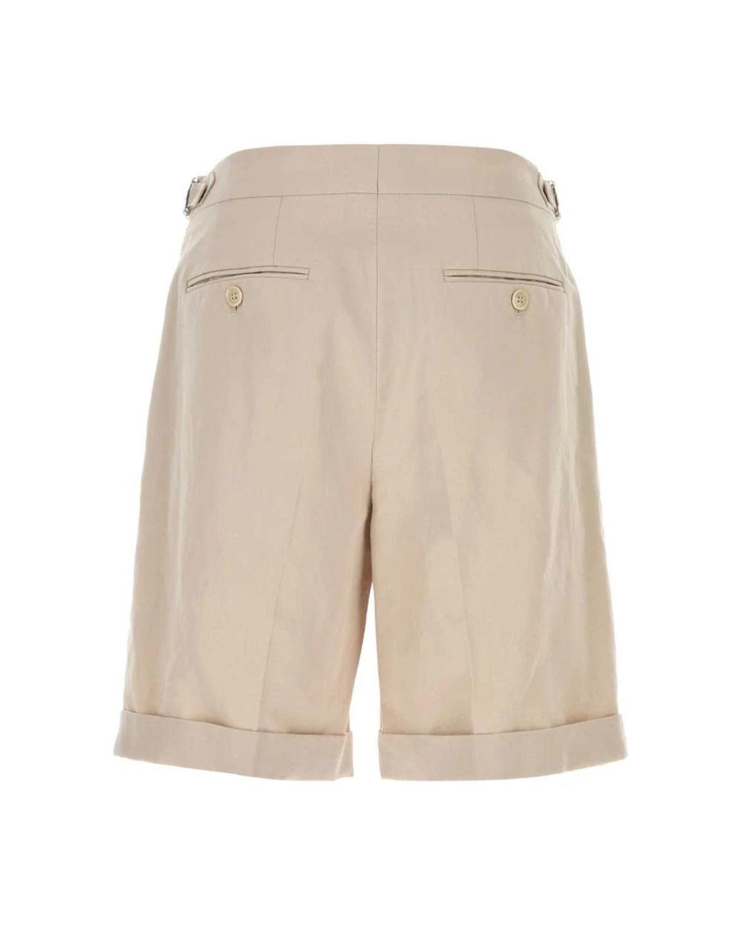 Brunello Cucinelli Natural Casual Shorts for men