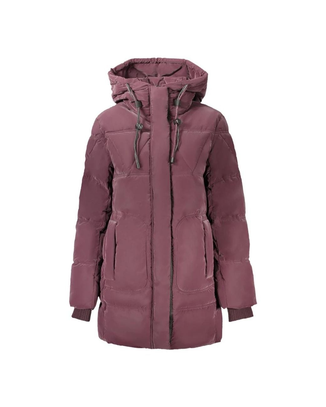 Desigual Purple Winter Jackets