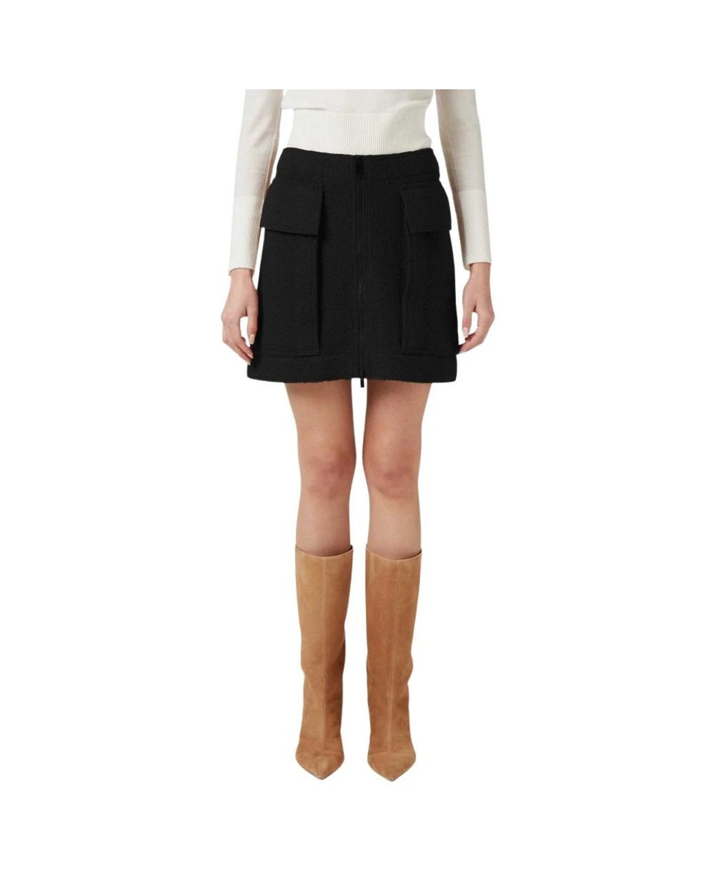 Iceberg Black Short Skirts