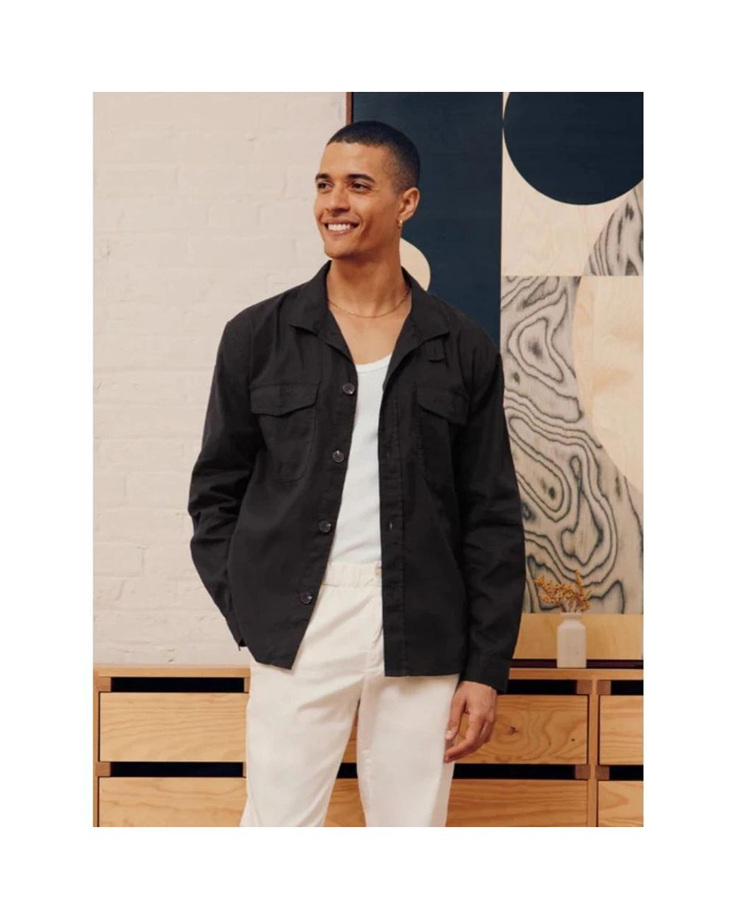 Light Jackets Frescobol Carioca de hombre de color Blue