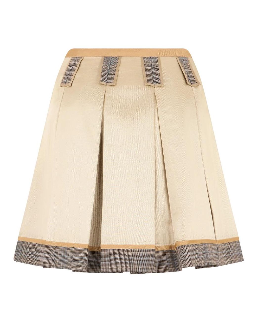 Moschino Natural Short Skirts