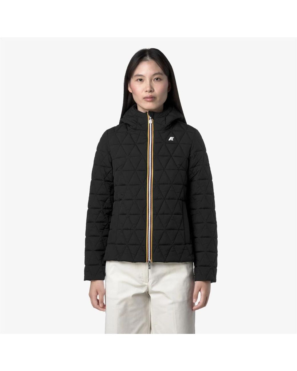 K-Way Black Winter Jackets