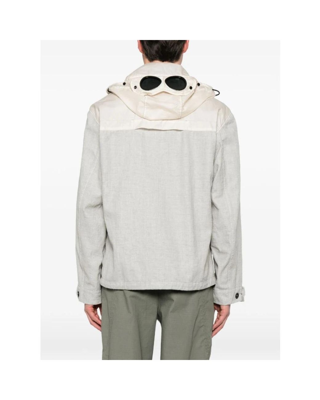 C P Company White Light Jackets for men
