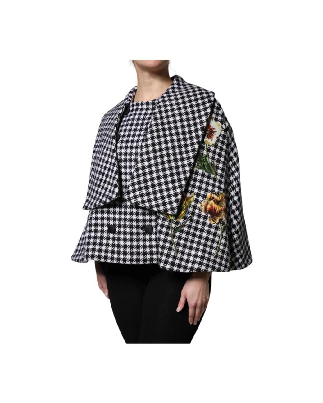 Dolce & Gabbana Black Ponchos
