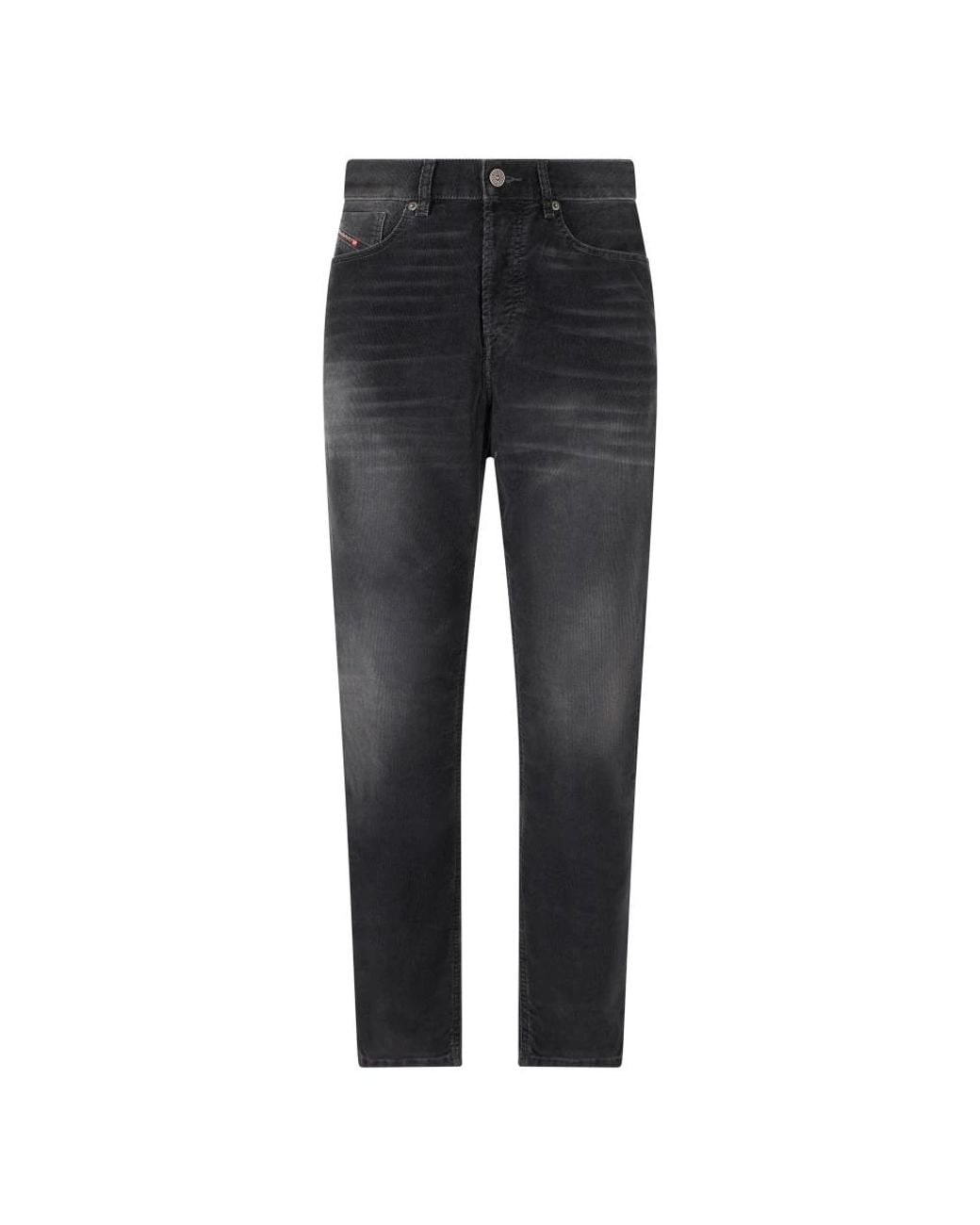 DIESEL Gray Slim-Fit Trousers for men