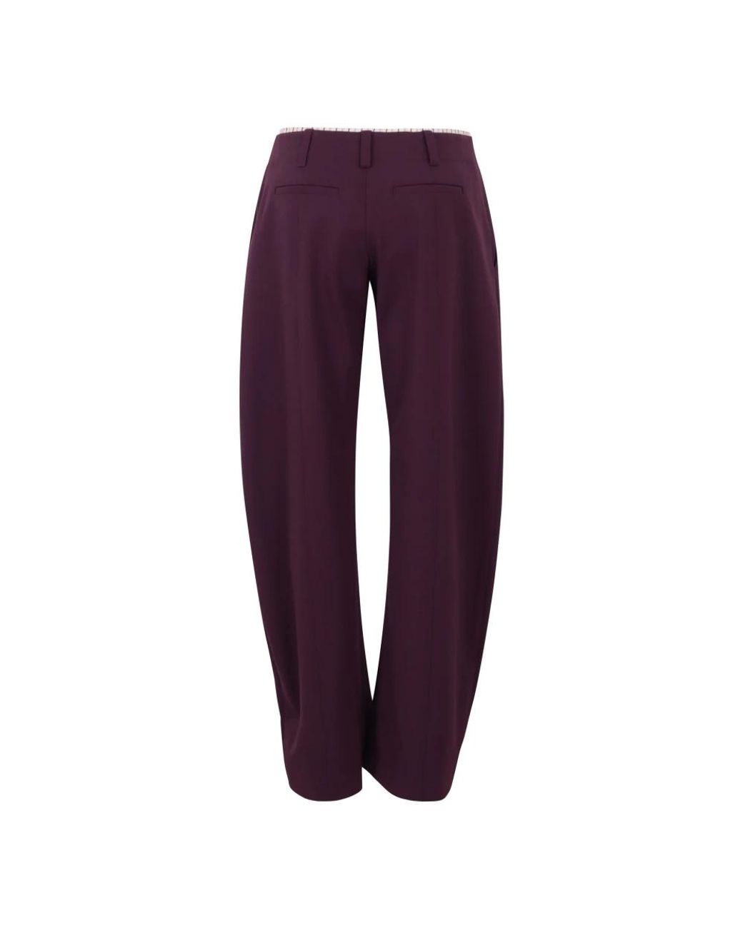 Ssheena Purple Tapered Trousers