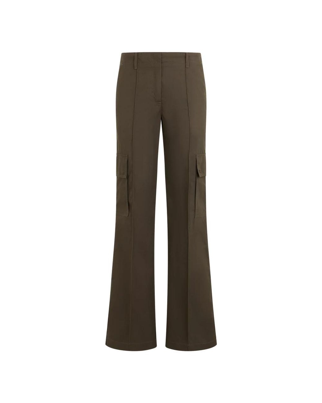 Burberry Gray Wide Trousers