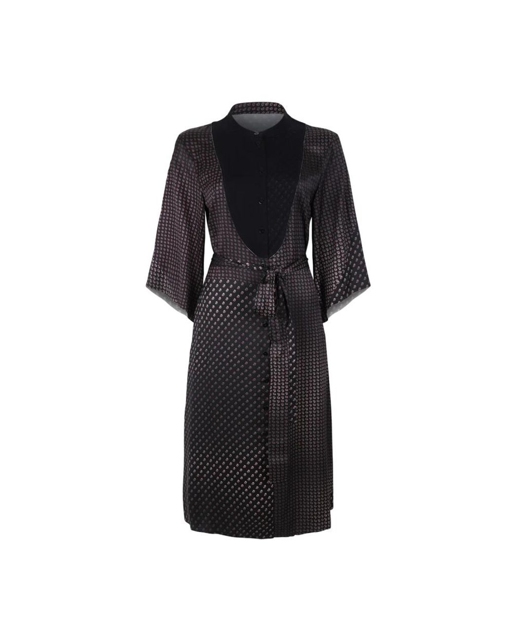 Maison Margiela Black Midi Dresses