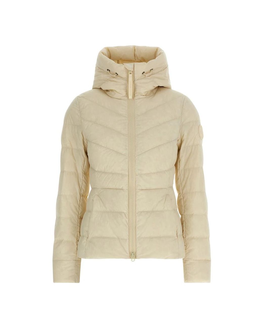 Canada Goose Jassen ,Wit ,Clair Down Jacket in het Natural