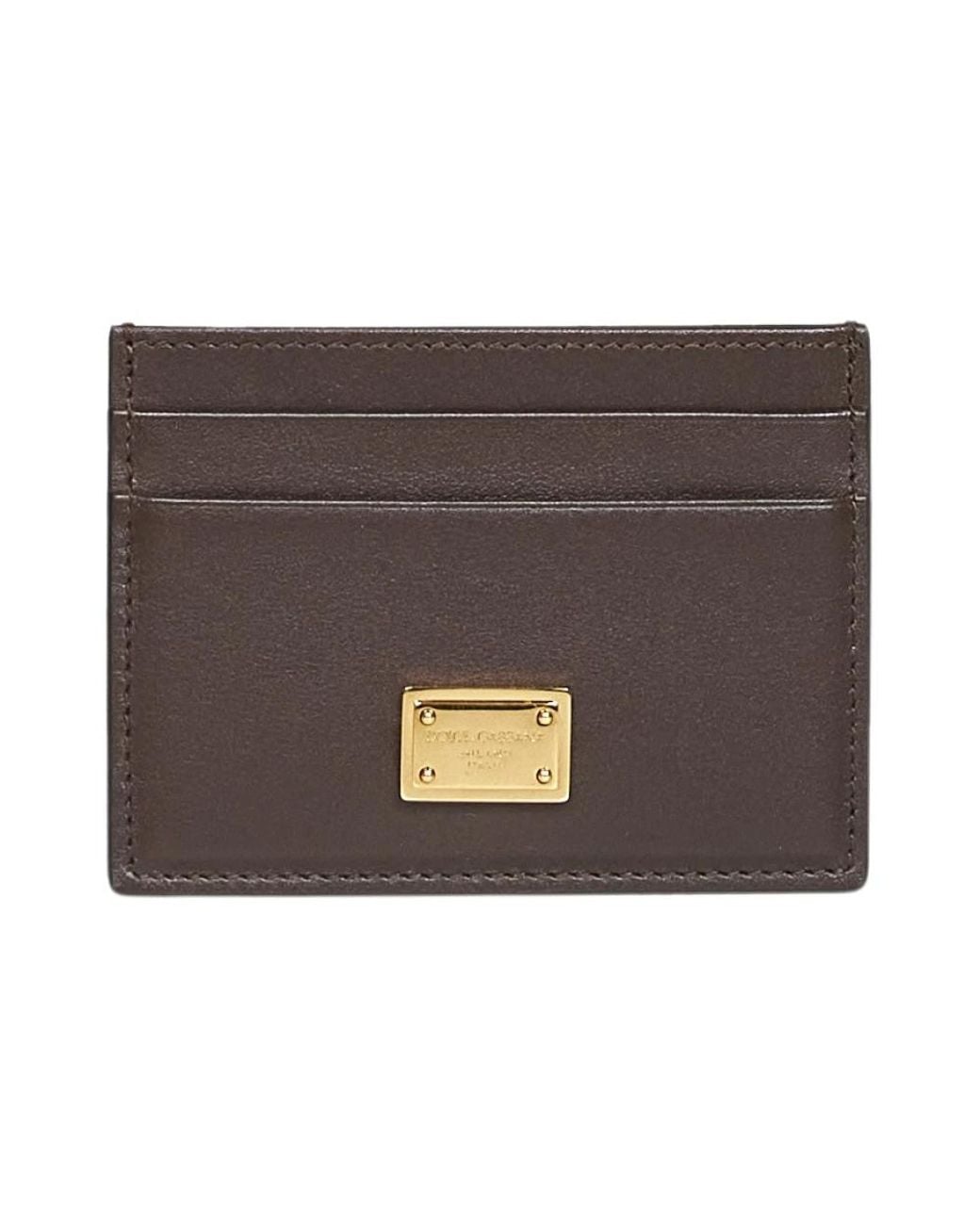 Dolce & Gabbana Brown Wallets & Cardholders