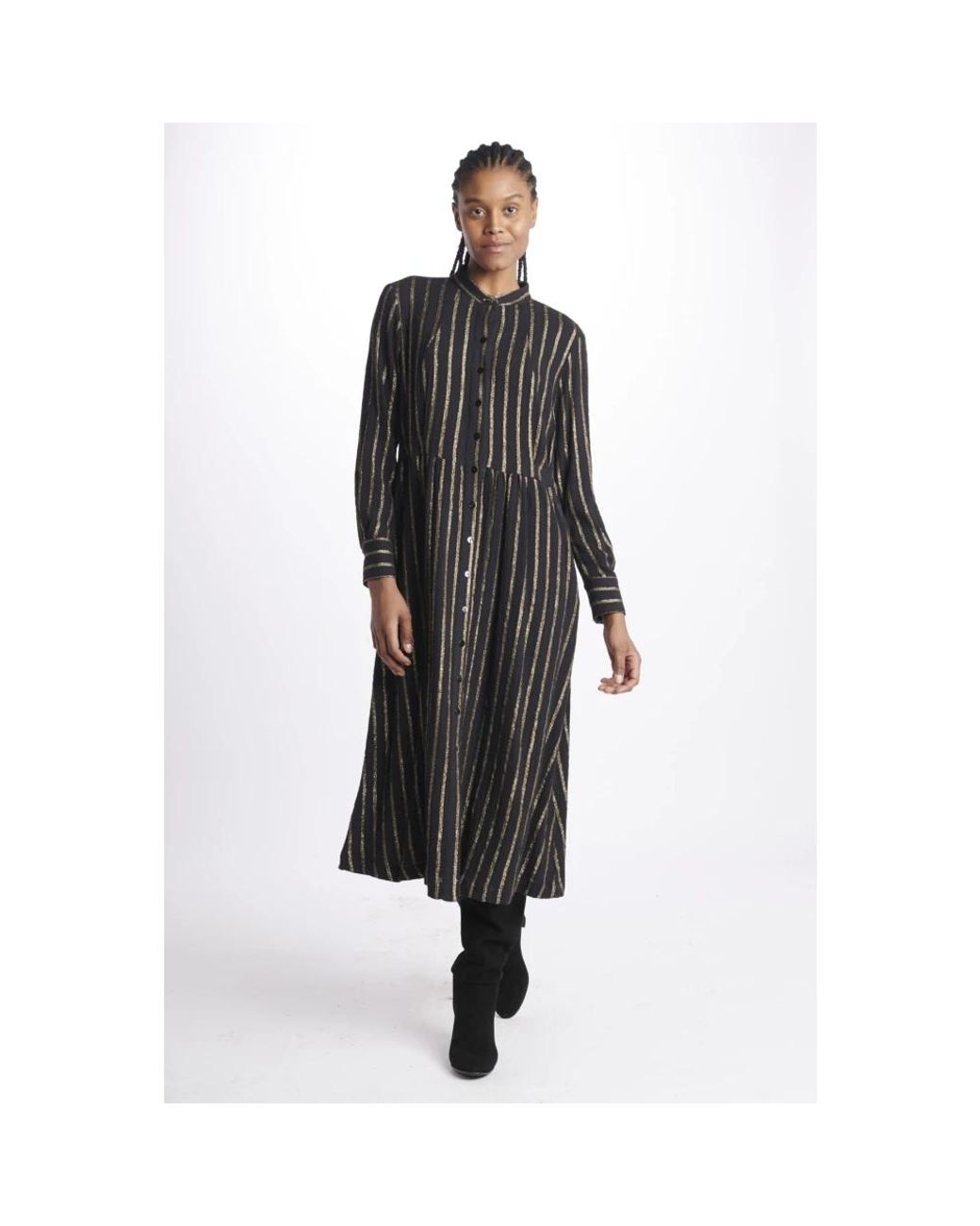 Momoní Black Midi Dresses