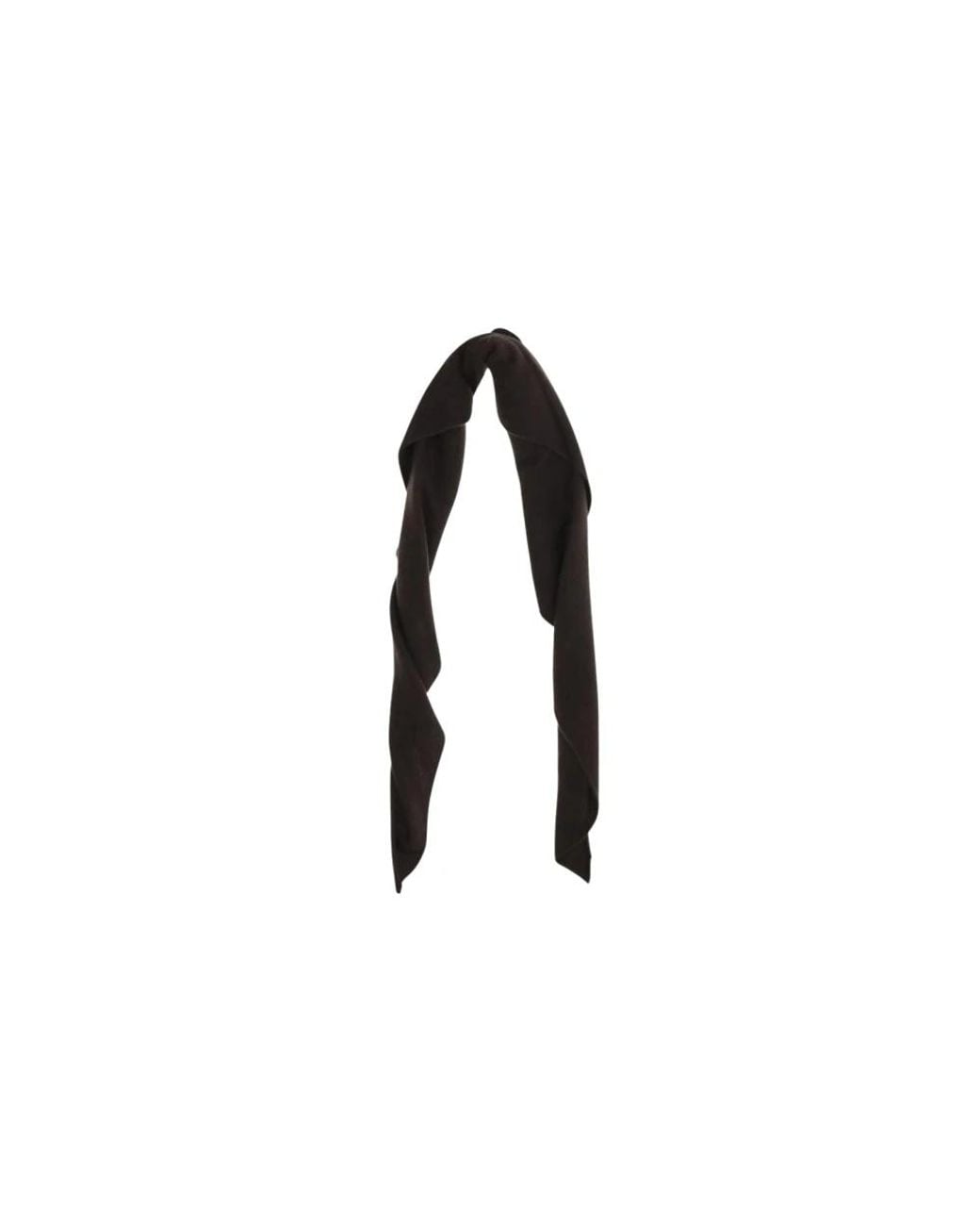 Brunello Cucinelli Black Winter Scarves