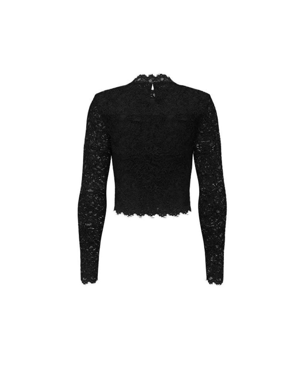 Guess Black Long Sleeve T-Shirts