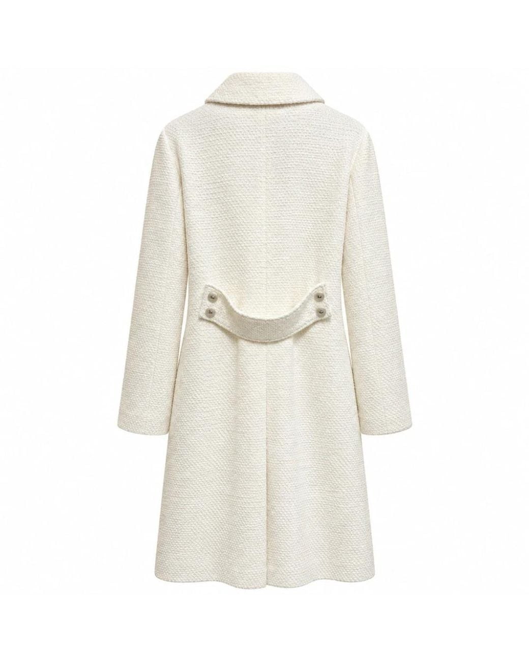 Dolce & Gabbana White Single-Breasted Coats