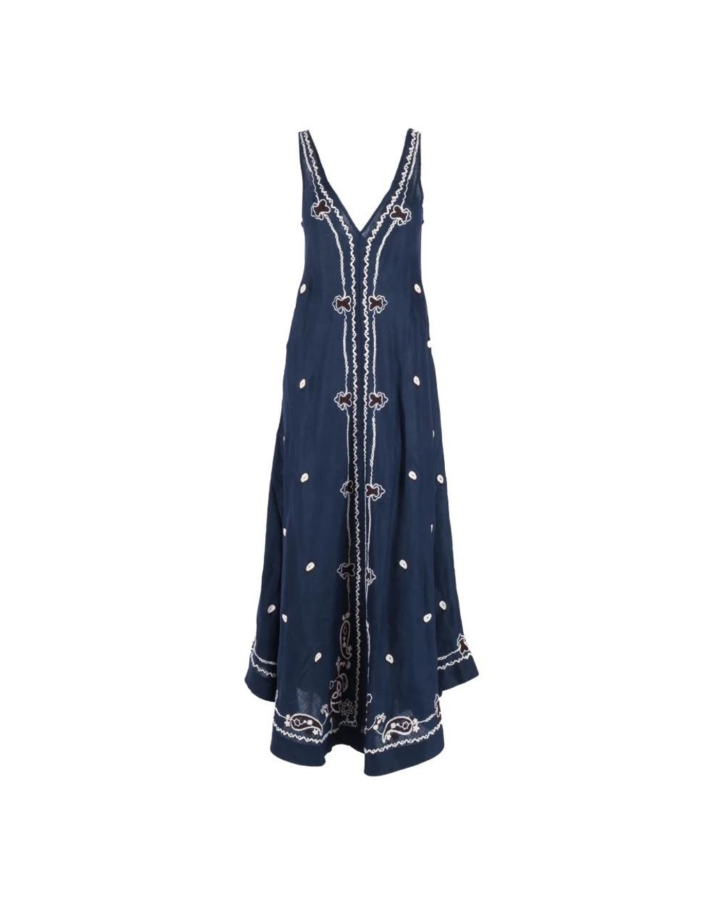 Maxi Dresses P.A.R.O.S.H. de color Blue