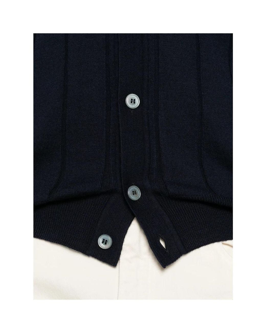 Gran Sasso Blue Polo Shirts for men