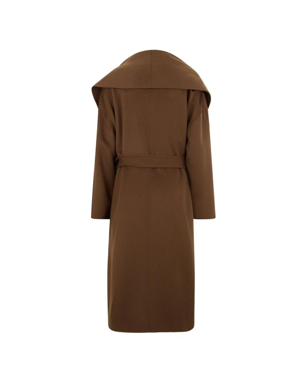 Moorer Brown Belted Coats