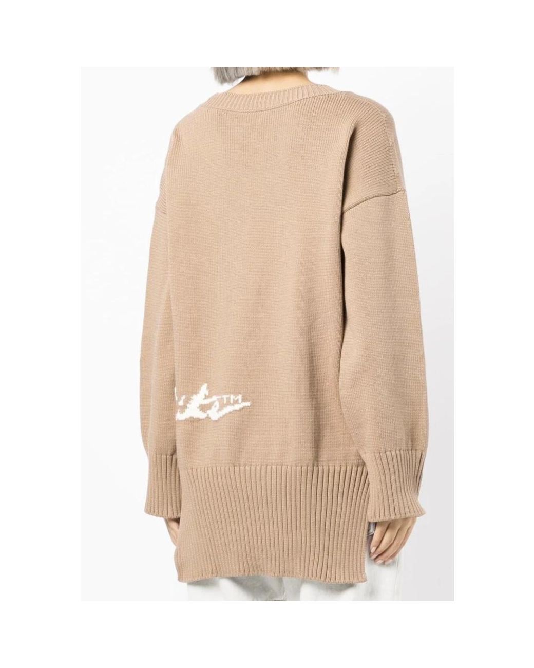 Off-White c/o Virgil Abloh Natural Long Knitwear
