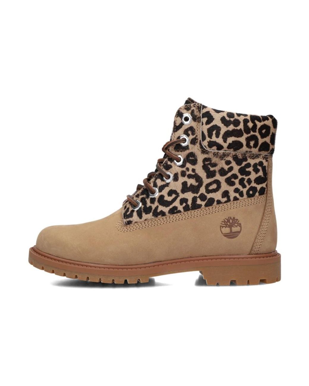Timberland Brown Lace-Up Boots