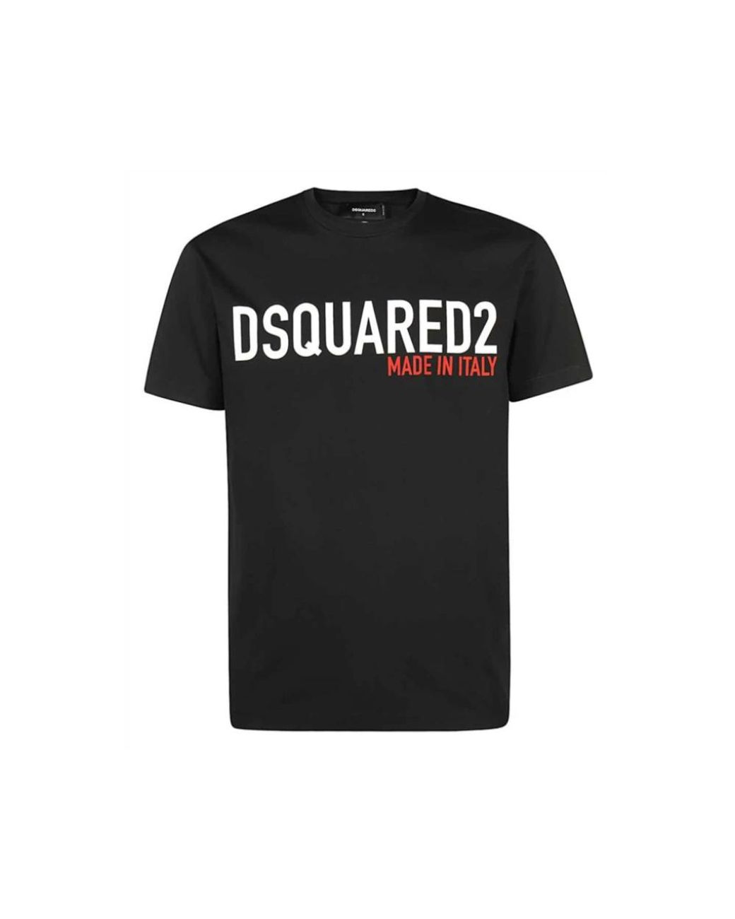 DSquared² Tops ,Zwart ,Katoen Zwarte Cool Fit T-Shirt in het Black voor heren