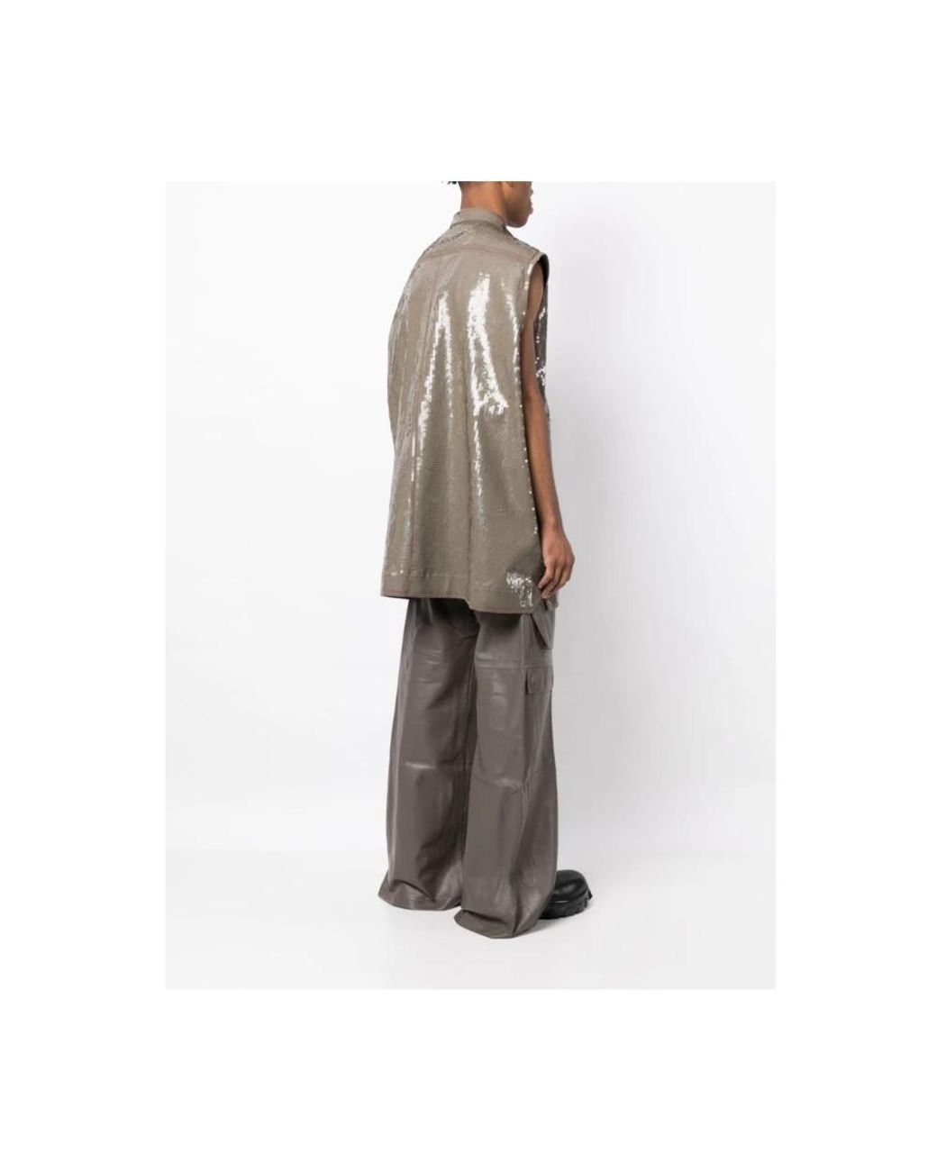 Rick Owens Brown Waistcoats for men
