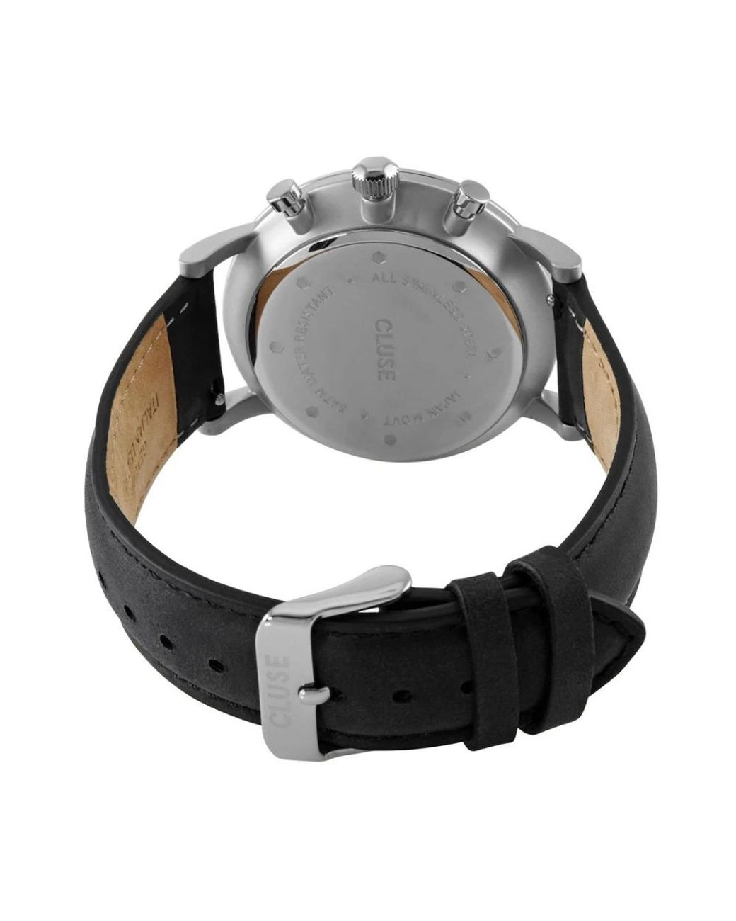 Cluse Black Aravis Chrono Uhr