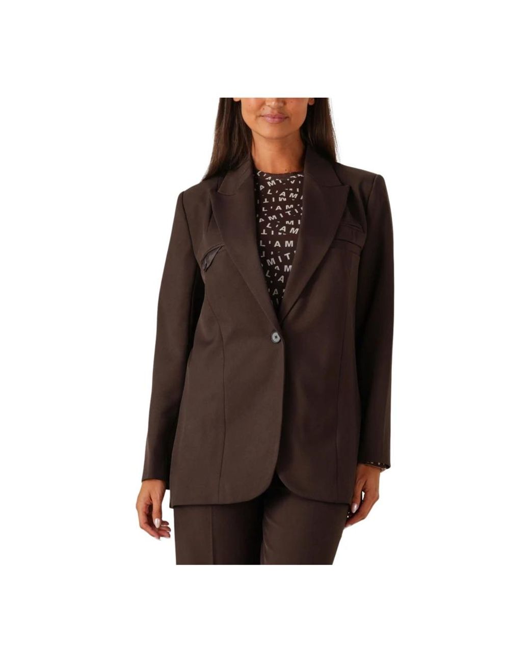 Haute L'Amitié Brown Blazers
