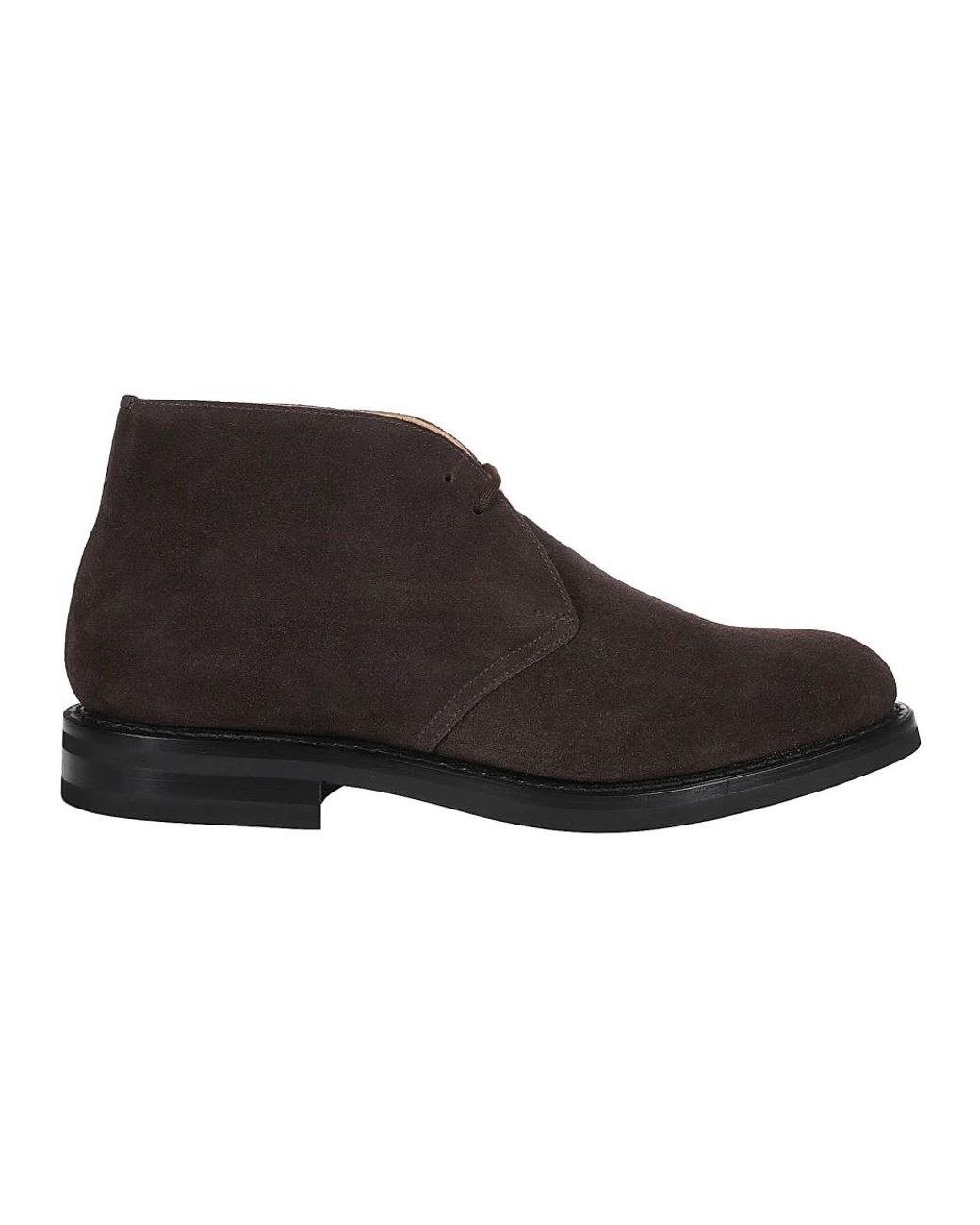 Church's Black Lace-Up Boots for men