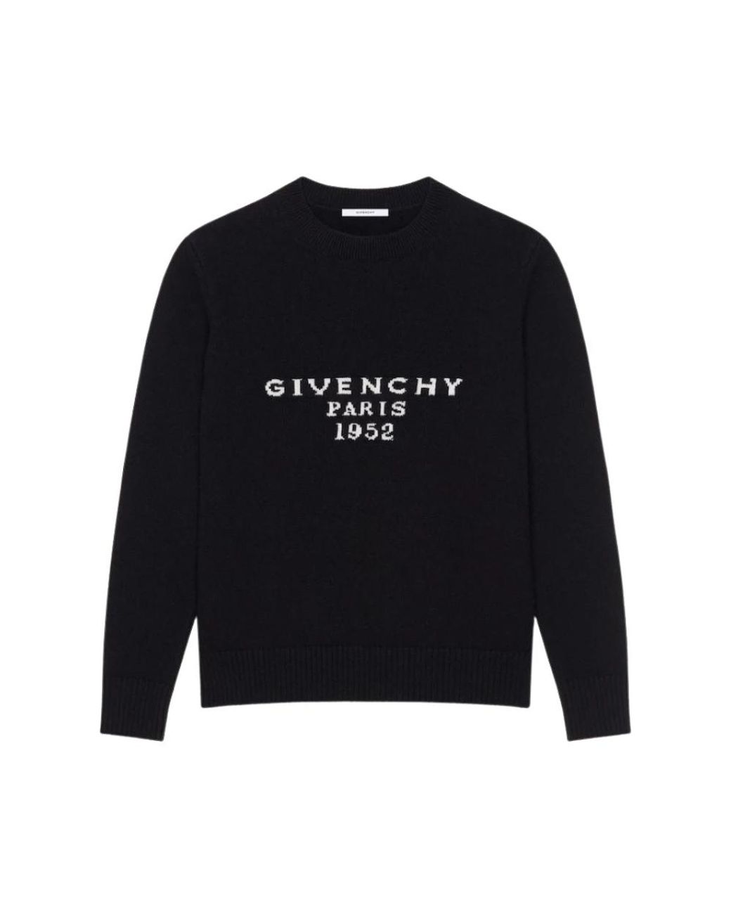 Givenchy Blue Round-Neck Knitwear