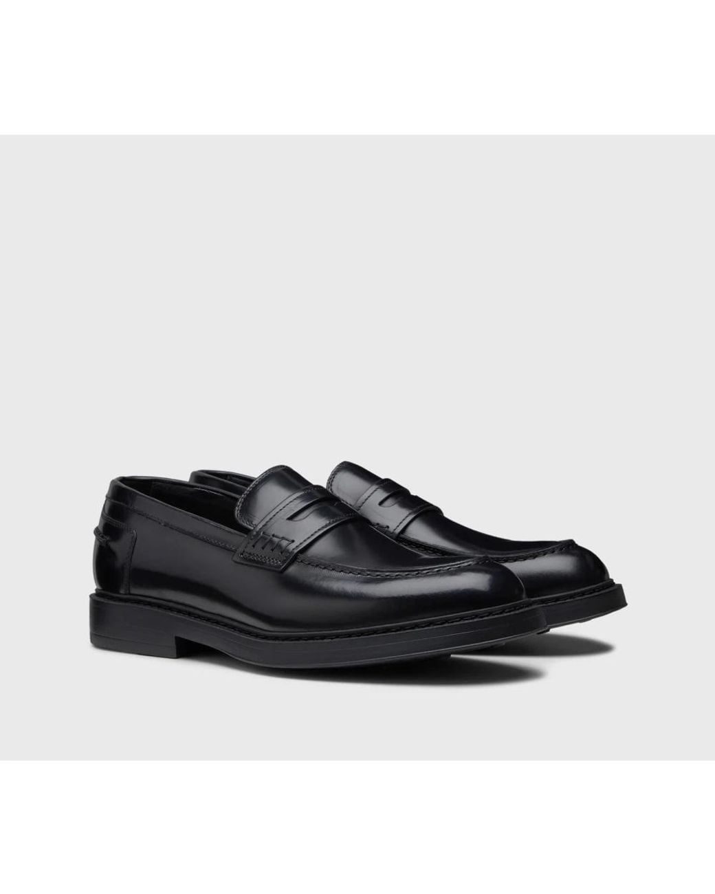 Doucal's Black Loafers for men