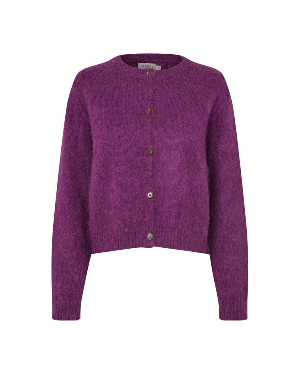 Cardigans Masai de color Purple