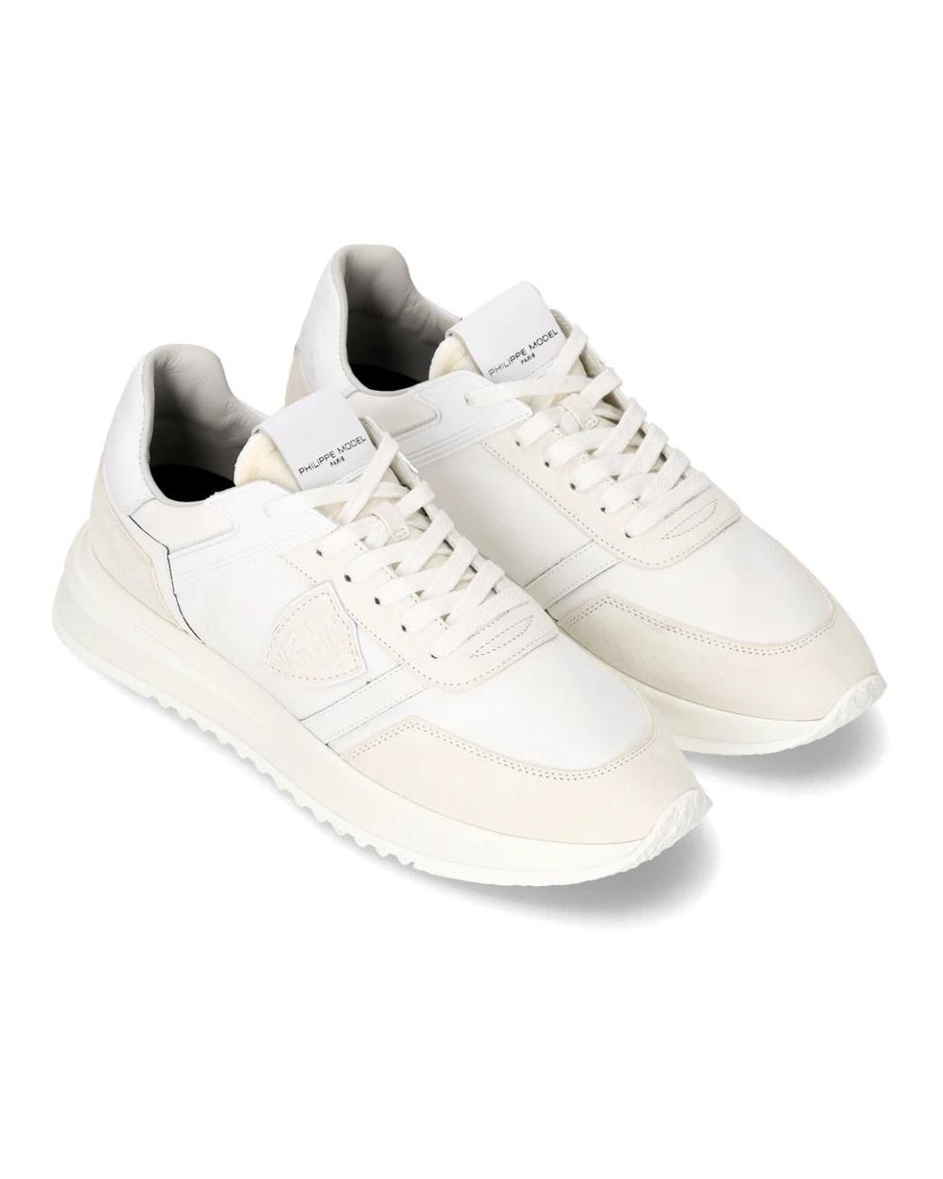 Philippe Model White Sneakers for men