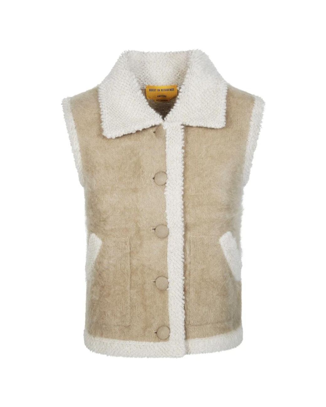 Guest In Residence Natural Waistcoats
