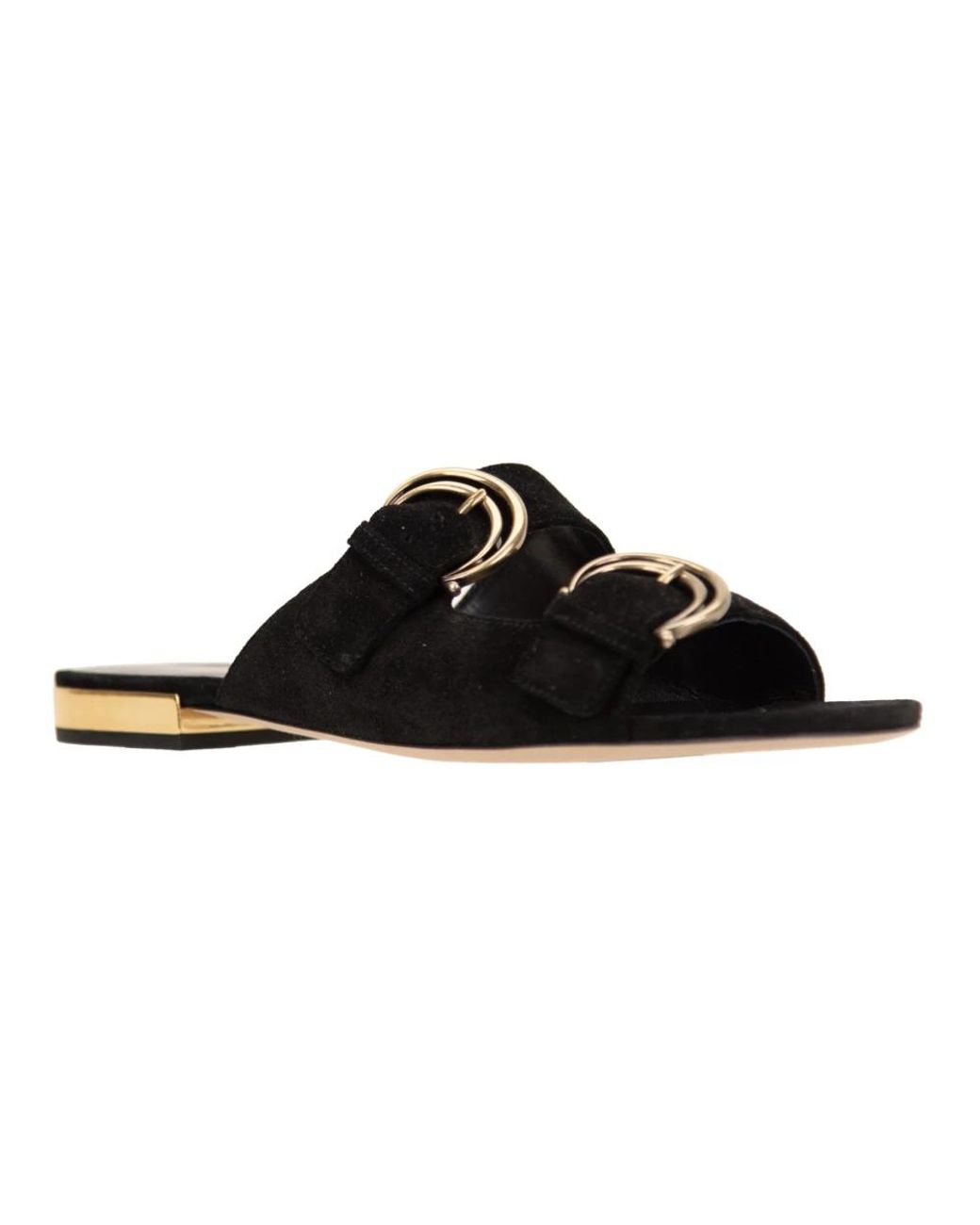 Chloé Black Sliders