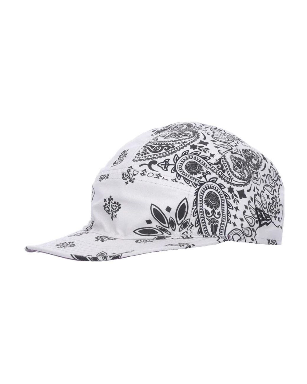 KTZ Wendbare Paisley Flat Visor Cap in Metallic für Herren