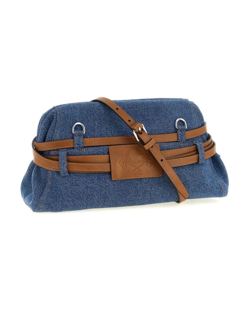 Moschino Blue Clutches