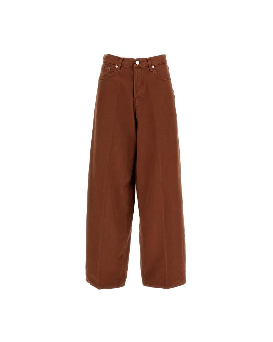 Haikure Brown Wide Jeans