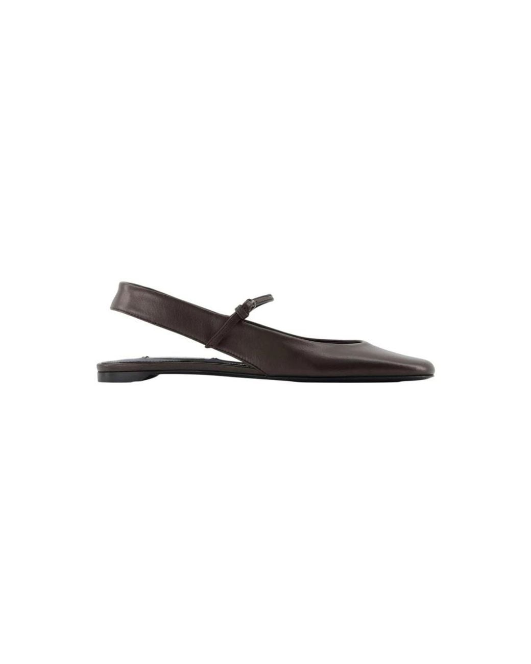 Totême Brown Ballerina Shoes
