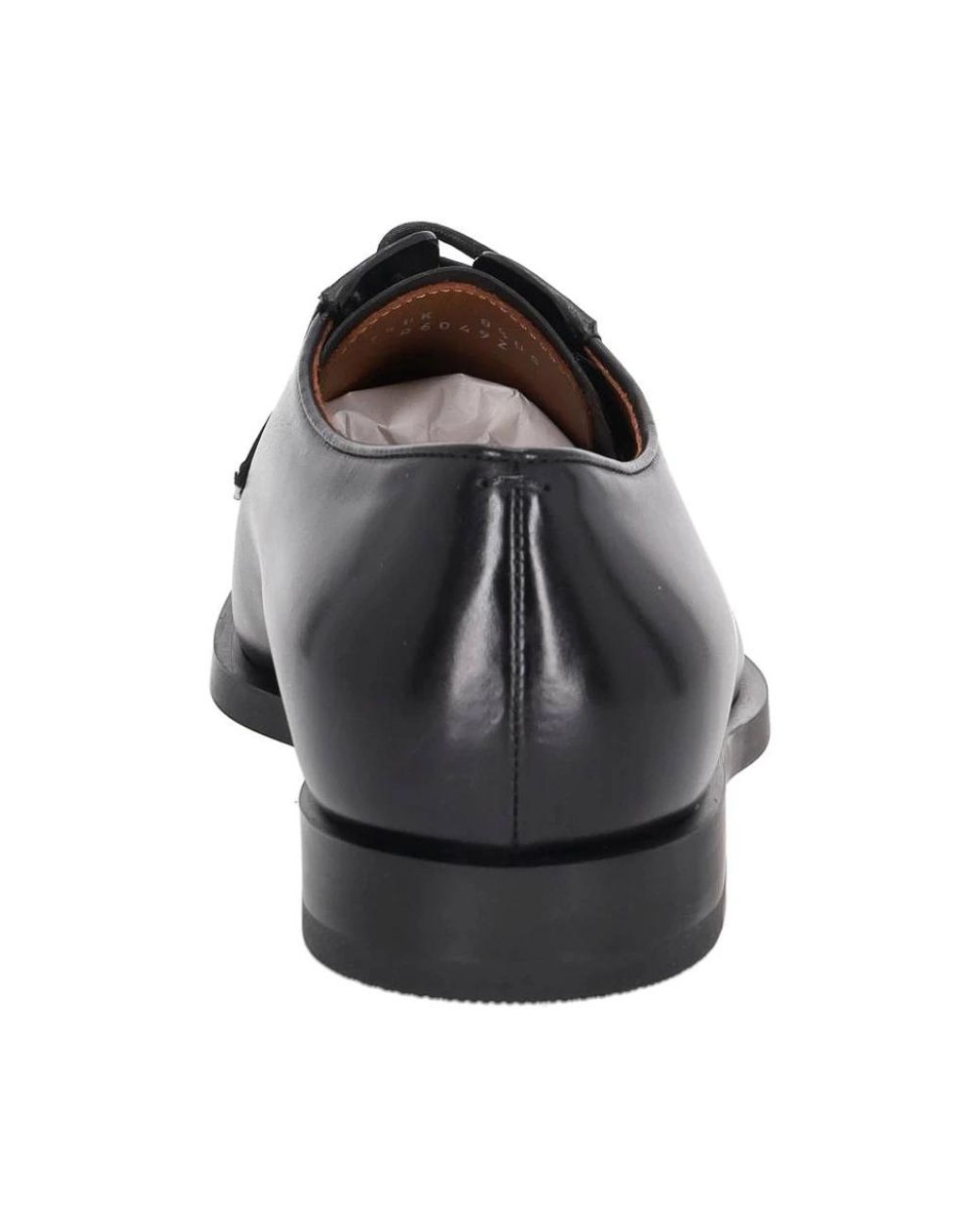 Zegna Black Dress Shoes for men