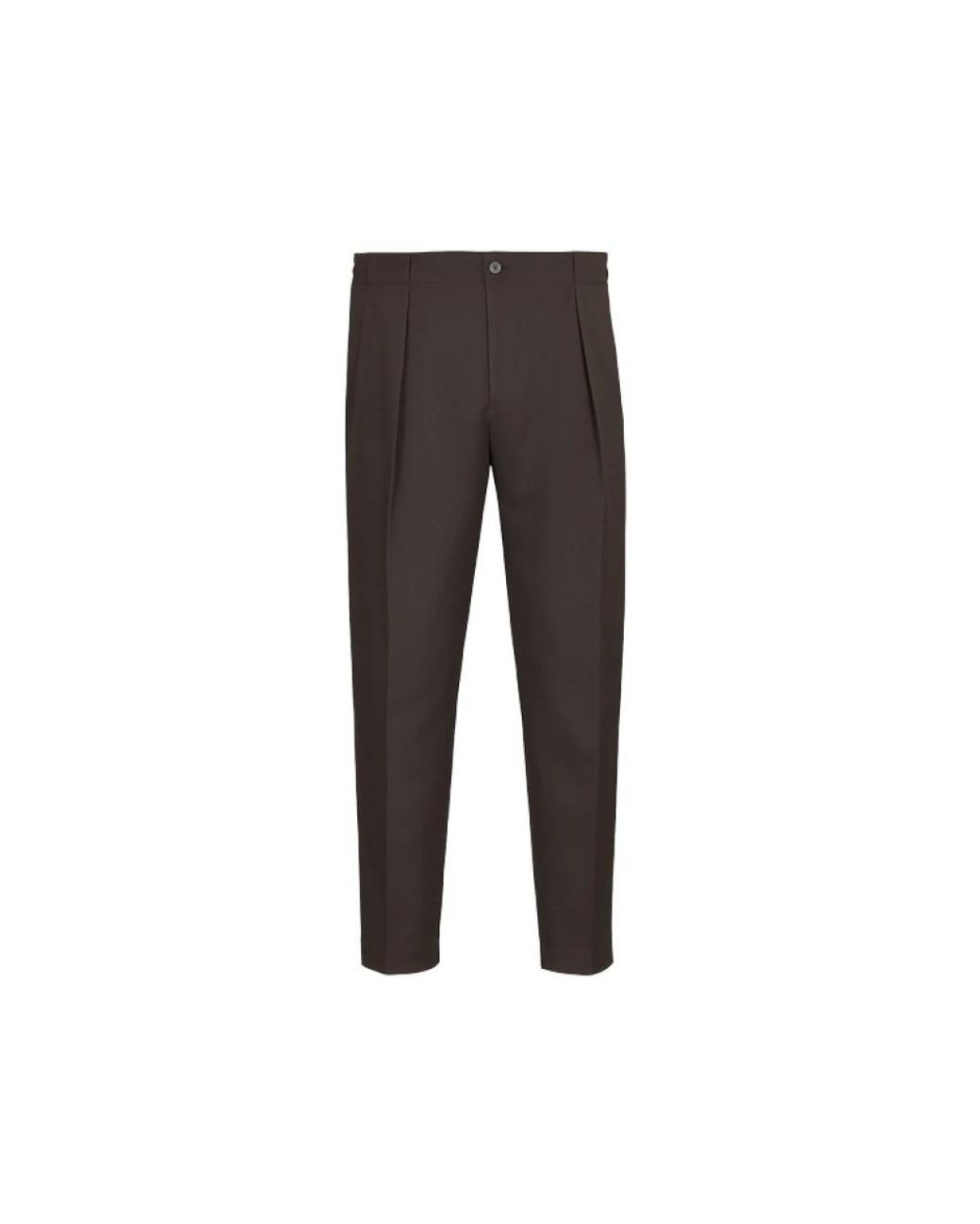 BRIGLIA Gray Slim-Fit Trousers for men
