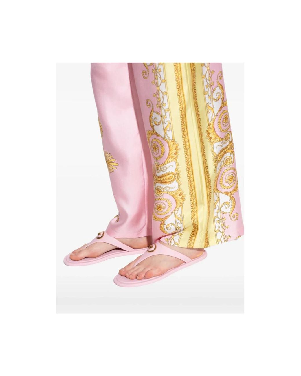 Flip Flops Versace de color Pink