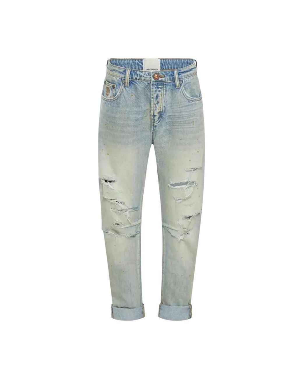 One Teaspoon Blue Slim Fit Jeans