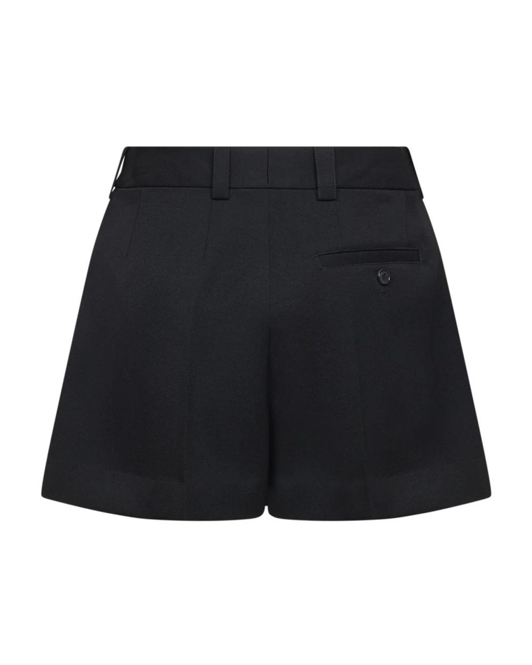 Givenchy Black Short Shorts