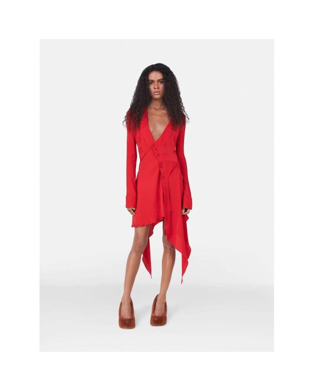 Stella McCartney Red Short Dresses