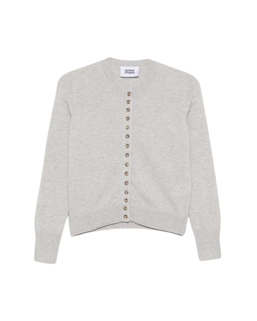 Cardigans Alpha Studio en coloris Gray