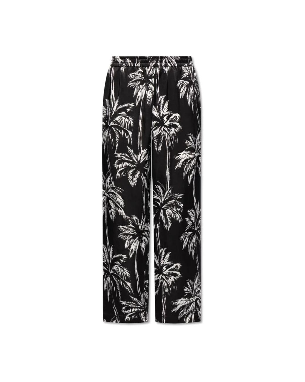 Balmain Black Straight Trousers for men
